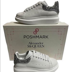 Alexander McQueen Platform Glitter Sneaker 38